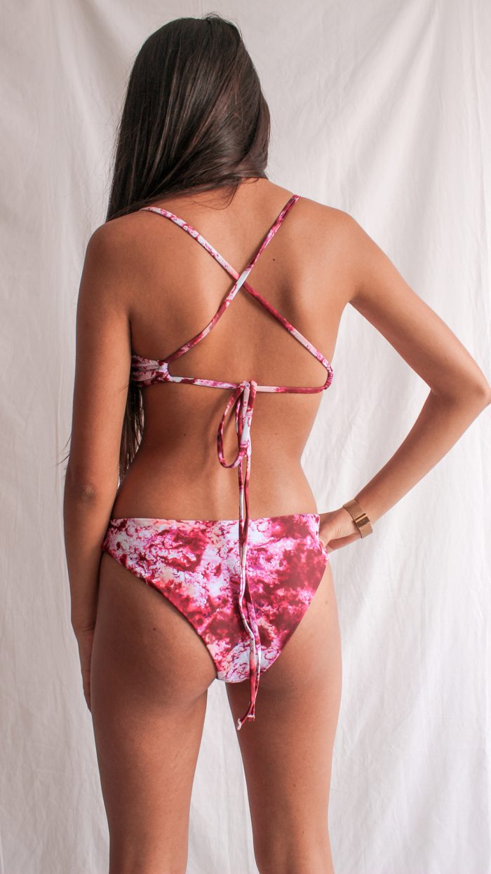 Bikini 2 piezas con estampado tie-dye